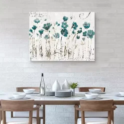 Kirklands Home Canvas Art|Blue Abstract Balance IV Canvas Print, 40x30 in.