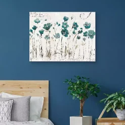 Kirklands Home Canvas Art|Blue Abstract Balance IV Canvas Print, 40x30 in.