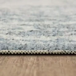 Kirklands Home Area Rugs|Blue and Cream Blackwell Runner, 2x10