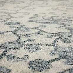 Kirklands Home Area Rugs|Blue and Cream Granary Area Rug, 6x9