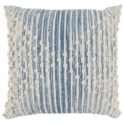 New and Cream Striped Diamond Pillow Cover Pillows