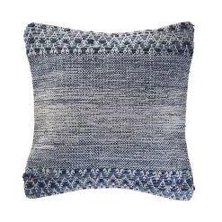 and Ivory Textured Wavy Accent Pillow Pillows