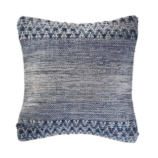 and Ivory Textured Wavy Accent Pillow Pillows