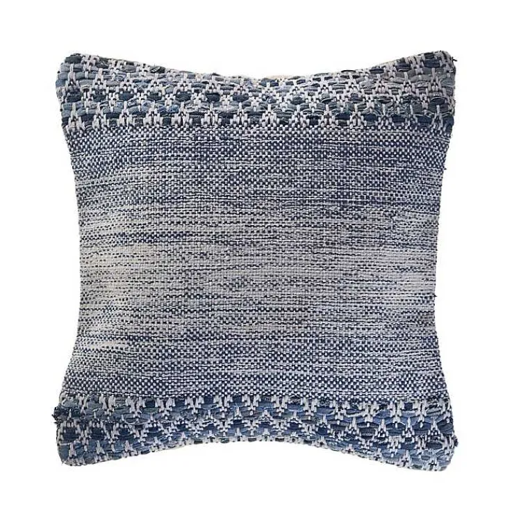 and Ivory Textured Wavy Accent Pillow Pillows