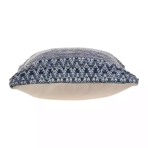 and Ivory Textured Wavy Accent Pillow Pillows