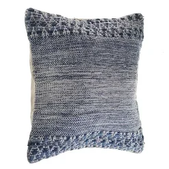 and Ivory Textured Wavy Accent Pillow Pillows