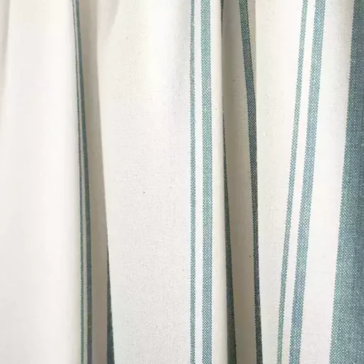 Kirklands Home Curtains & Drapes|Blue and White Farmhouse Stripe Valance