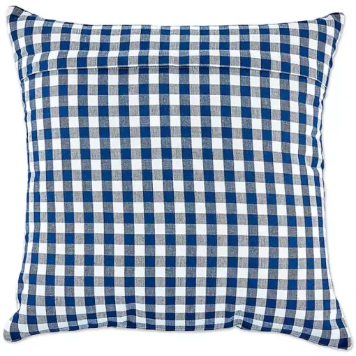 Best and White Gingham Pillow Covers, Set of 4 Pillows
