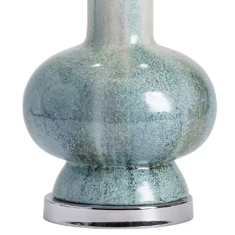 Kirklands Home Table Lamps|Blue and Ombre Ceramic Table Lamp White