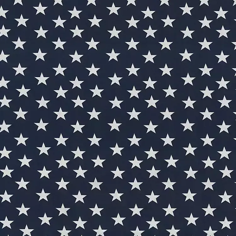 Kirklands Home Outdoor Cushions & Pillows|Blue and White Stars Outdoor Loveseat Cushion