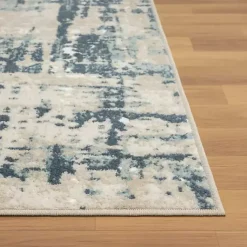 Kirklands Home Area Rugs|Blue Avalon Abstract Pattern Area Rug, 4x6