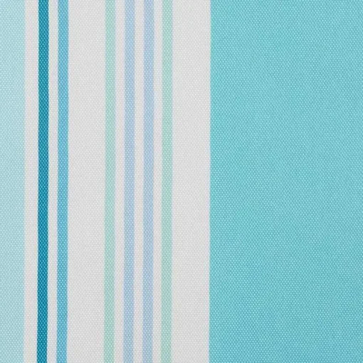 Kirklands Home Outdoor Dining|Blue Beach House Stripe Placemats, Set of 6