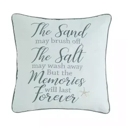Sale Beach Memories Throw Pillow Pillows