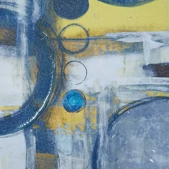 Kirklands Home Framed Art|Bliss Multi-Sized Canvas Art Prints, Set of 5 Blue