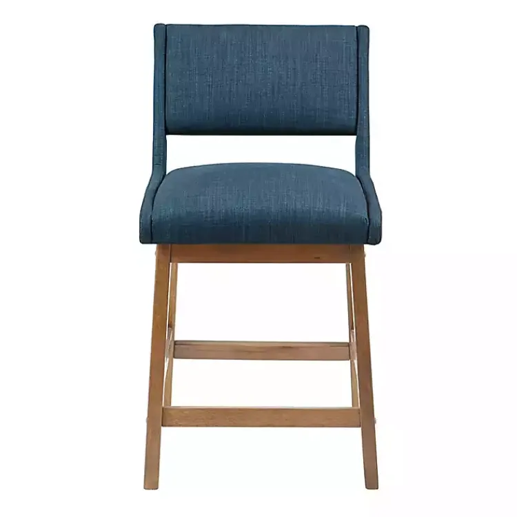 Kirklands Home Bar Stools & Counter Height Stools|Boomerang Modern Counter Stool Blue