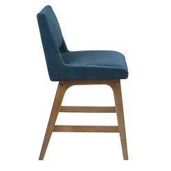 Kirklands Home Bar Stools & Counter Height Stools|Boomerang Modern Counter Stool Blue