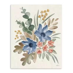 Kirklands Home Canvas Art|Blue Botanical Blend Canvas Art Print