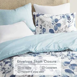 Kirklands Home Comforters|Blue Botanical 3-pc. Full/Queen Comforter Set