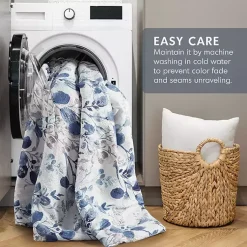 Kirklands Home Comforters|Blue Botanical 3-pc. Full/Queen Comforter Set