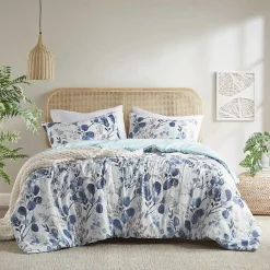 Kirklands Home Comforters|Blue Botanical 2-pc. Twin/Twin XL Comforter Set