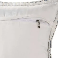 Kirklands Home Outdoor Cushions & Pillows|Blue Buffalo Check Stitched Outdoor Throw Pillow