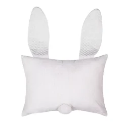 Hot Blue Bunny Face Pillow Easter Decorations