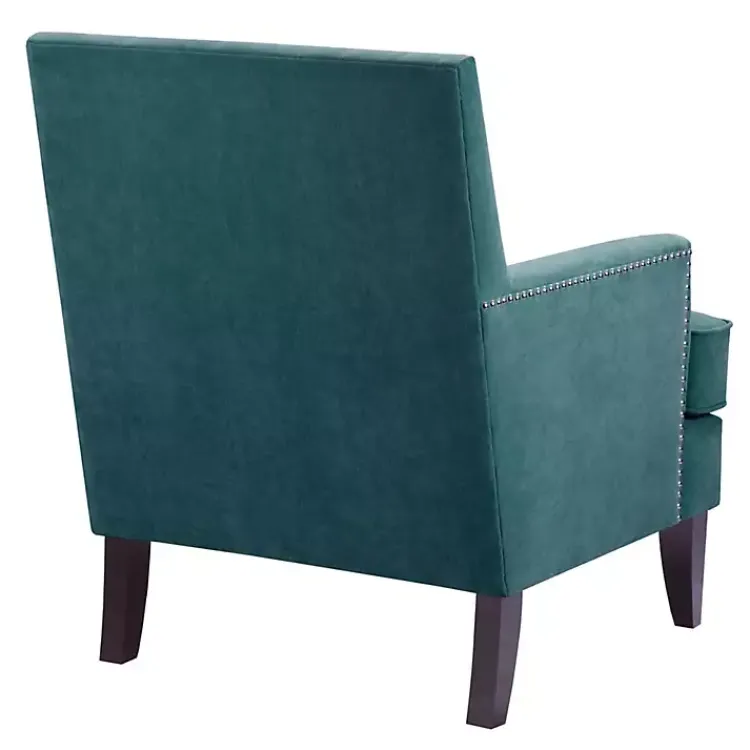 Kirklands Home Accent Chairs|Carlton Accent Chair with Nailhead Trim Blue