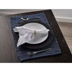 Kirklands Home Table Linens|Casual Woven Placemats, Set of 4 Blue