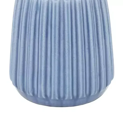 Kirklands Home Table Lamps|Blue Ceramic Breeze Table Lamp White