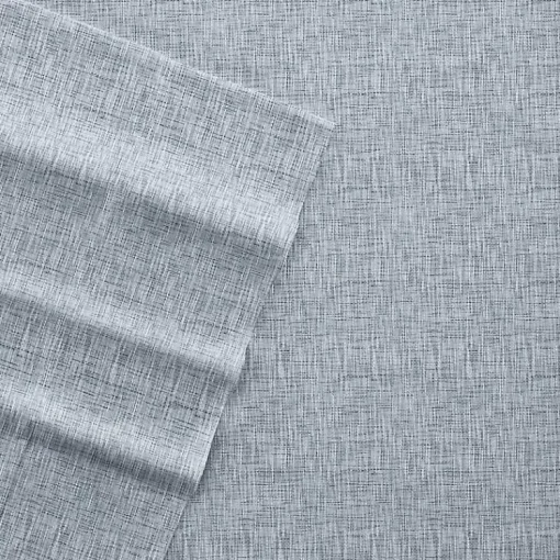 Kirklands Home Bed Sheets|Chambray 3-pc. Twin Sheet Set Blue