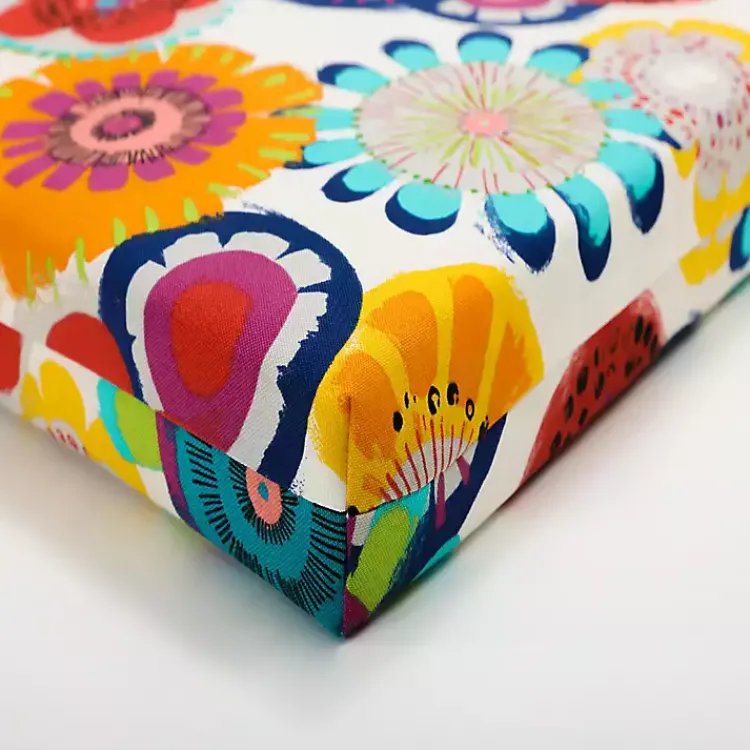 Kirklands Home Outdoor Cushions & Pillows|Blue Confetti Outdoor Chair Cushion