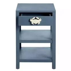 Kirklands Home Accent & End Tables|Crab Accent Table Blue