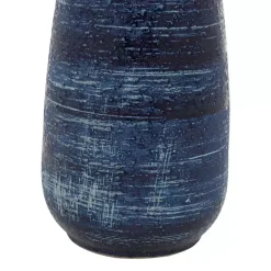 Crosshatch Triple Handle Ceramic Vase, 17 in. Vases