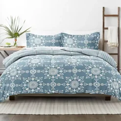 Kirklands Home Comforters|Daisy Medallion King 3-pc. Comforter Set Blue
