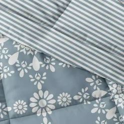 Kirklands Home Comforters|Daisy Medallion Twin 3-pc. Comforter Set Blue