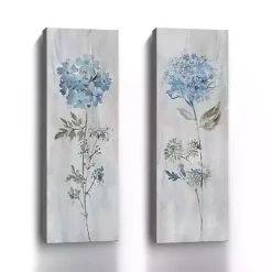 Kirklands Home Canvas Art|Blue Dreaming 2-pc. Canvas Art Prints, 10x30 in.