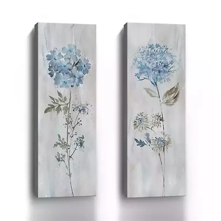 Kirklands Home Canvas Art|Blue Dreaming 2-pc. Canvas Art Prints, 10x30 in.