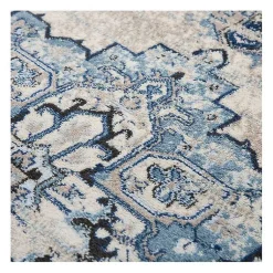 Kirklands Home Area Rugs|Edward Medallion Area Rug, 8x10 Blue