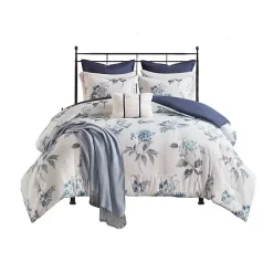 Kirklands Home Comforters|Blue Floral 7-pc. Full/Queen Comforter Set