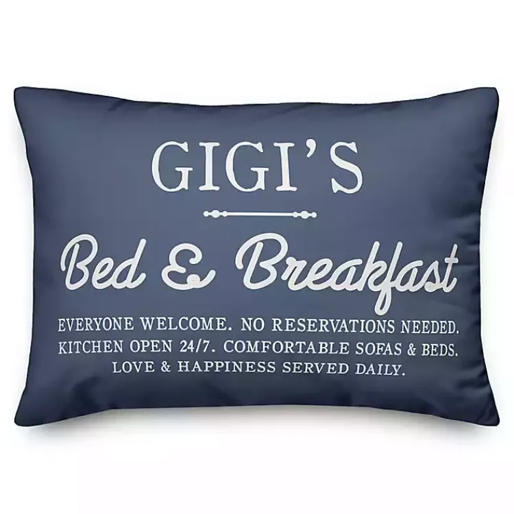 Best Blue Gigi's Bed and Breakfast Accent Pillow Pillows