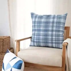 Hot Handwoven Plaid Throw Pillow Pillows