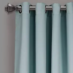 Kirklands Home Curtains & Drapes|Insulated Blackout Curtain Panel Set, 84 in. Blue