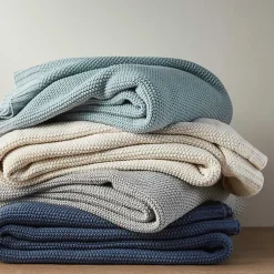 Clearance King Rylan Knit Blanket Blankets & Throws