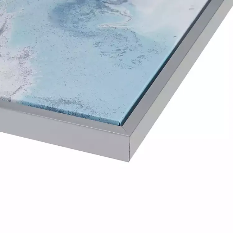 Kirklands Home Canvas Art|Blue Lagoon Framed Canvas Art Prints, Set of 2