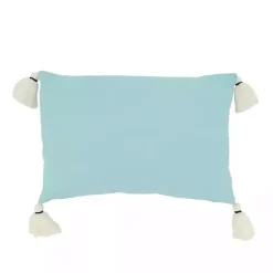 Outlet Lake Side Tassel Lumbar Pillow Pillows