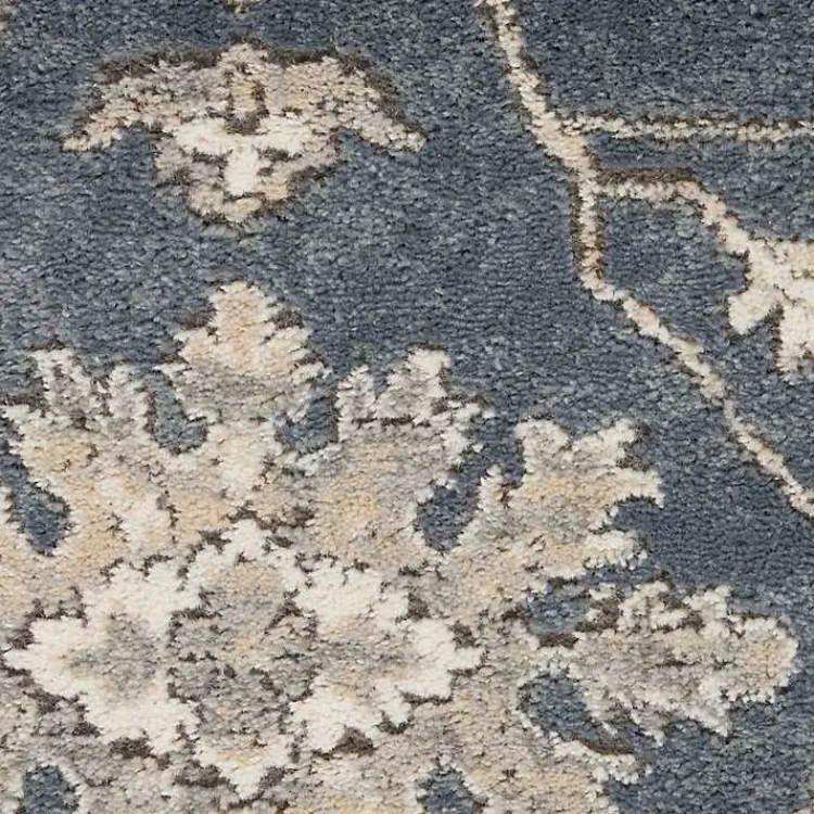 Kirklands Home Area Rugs|Blue Lush Vines Area Rug, 4x6