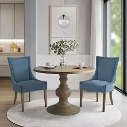 Kirklands Home Dining Chairs|Madison Park Ultra Dining Chairs, Set of 2 Blue
