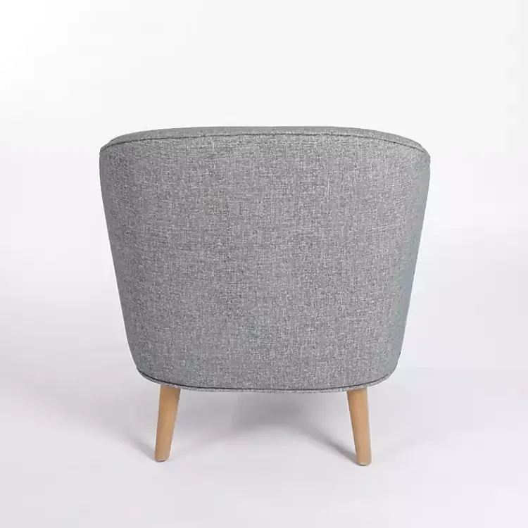 Kirklands Home Accent Chairs|Maria Curved Accent Chair Blue