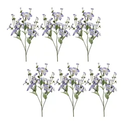 New Morning Glory Flower Sprays, Set of 6 Stems & Bouquets