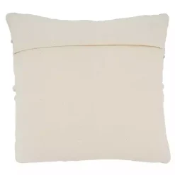 Natural Chindi Fringe Cotton Pillow Pillows